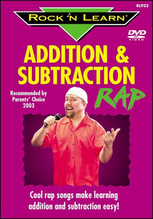 【値下げ】Rock 'N Learn　DVD　足し算引き算　お金　時間　英語 Addition & Subtraction Rap DVD by Rock 'N Learn, Rock'n Learn