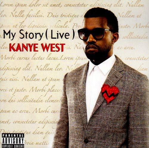 My Story [Live], Kanye West - Shop 