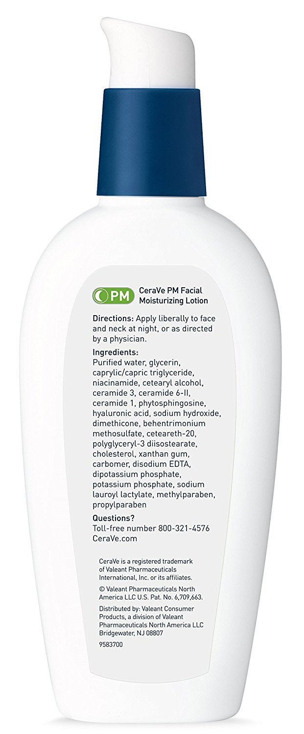 pm cerave lotion