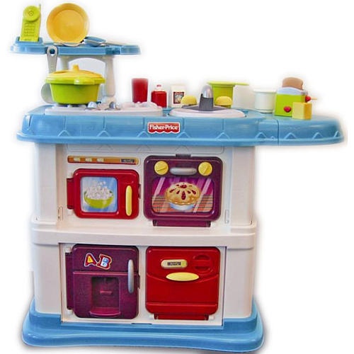 Fisher Price Grow With Me Cook And Care Kitchen Teal By Fisher Price Shop Online For Toys In The United States
