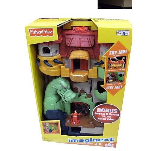 fisher price imaginext dragon world fortress