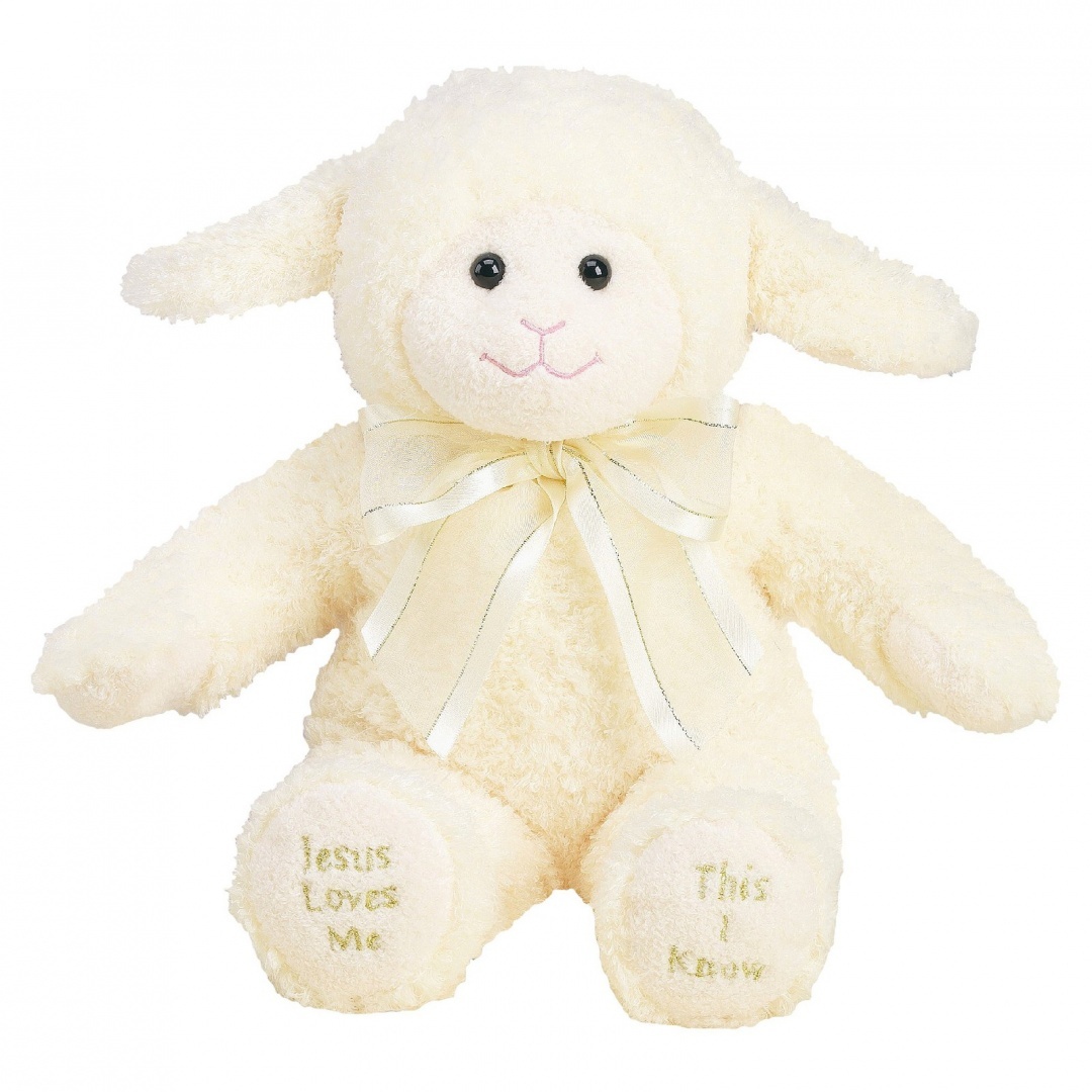 Melissa & Doug Jesus Loves Me Lamb Stuffed Animal With Sound Effects 7421 Melissa & Doug Jesus Loves Me Lamb Stuffed Animal With Sound Effects 7421