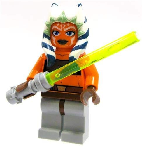 LEGO Star Wars: Ahsoka Minifigure with 