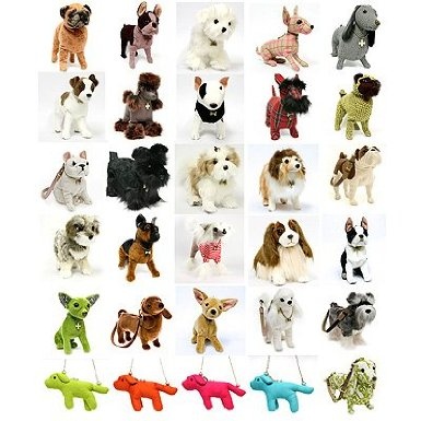 View Fuzzy Nation Dog Purse Images