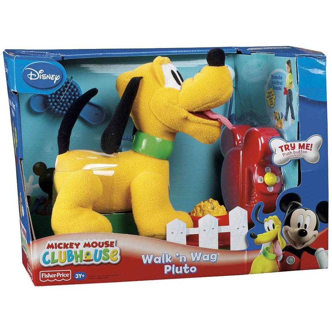 pluto walking dog toy