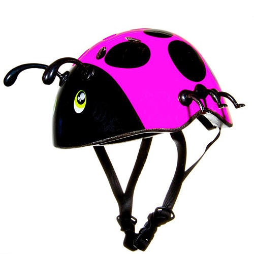 Raskullz Child Helmet - Lady Bug - Pink 