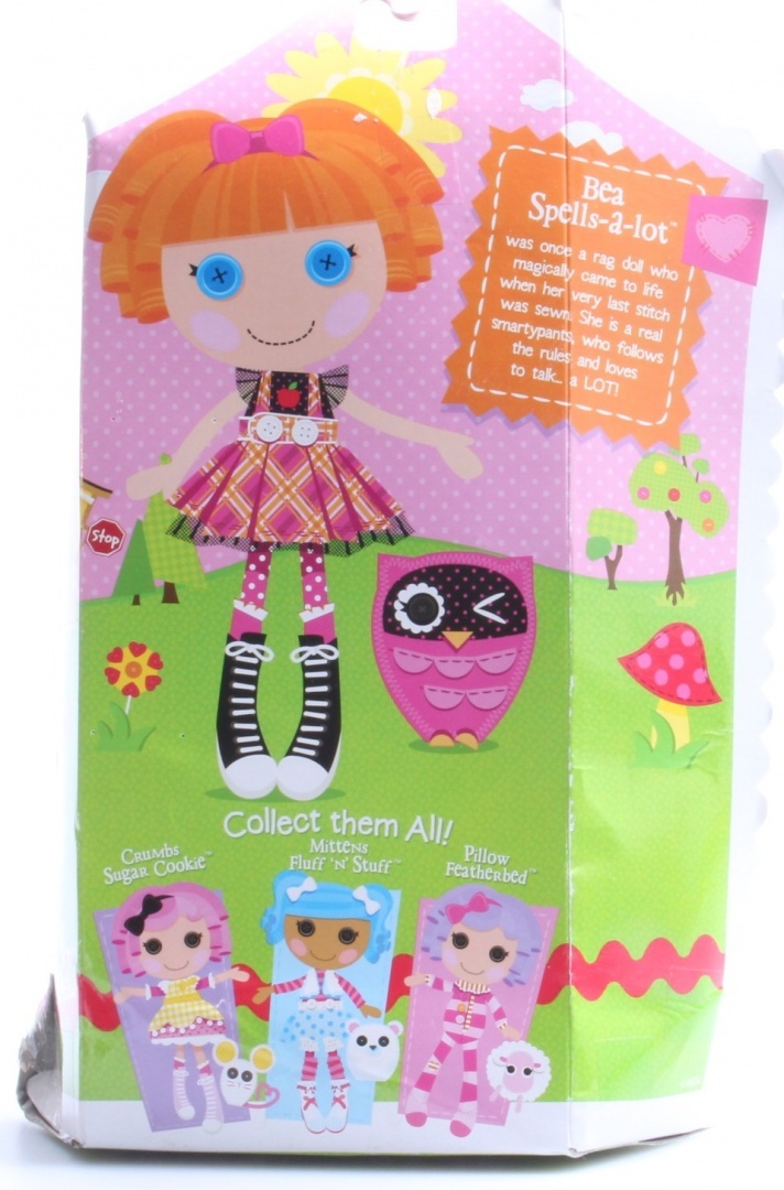 Lalaloopsy Bea Spells a Lot//Owl Reversible Pillow