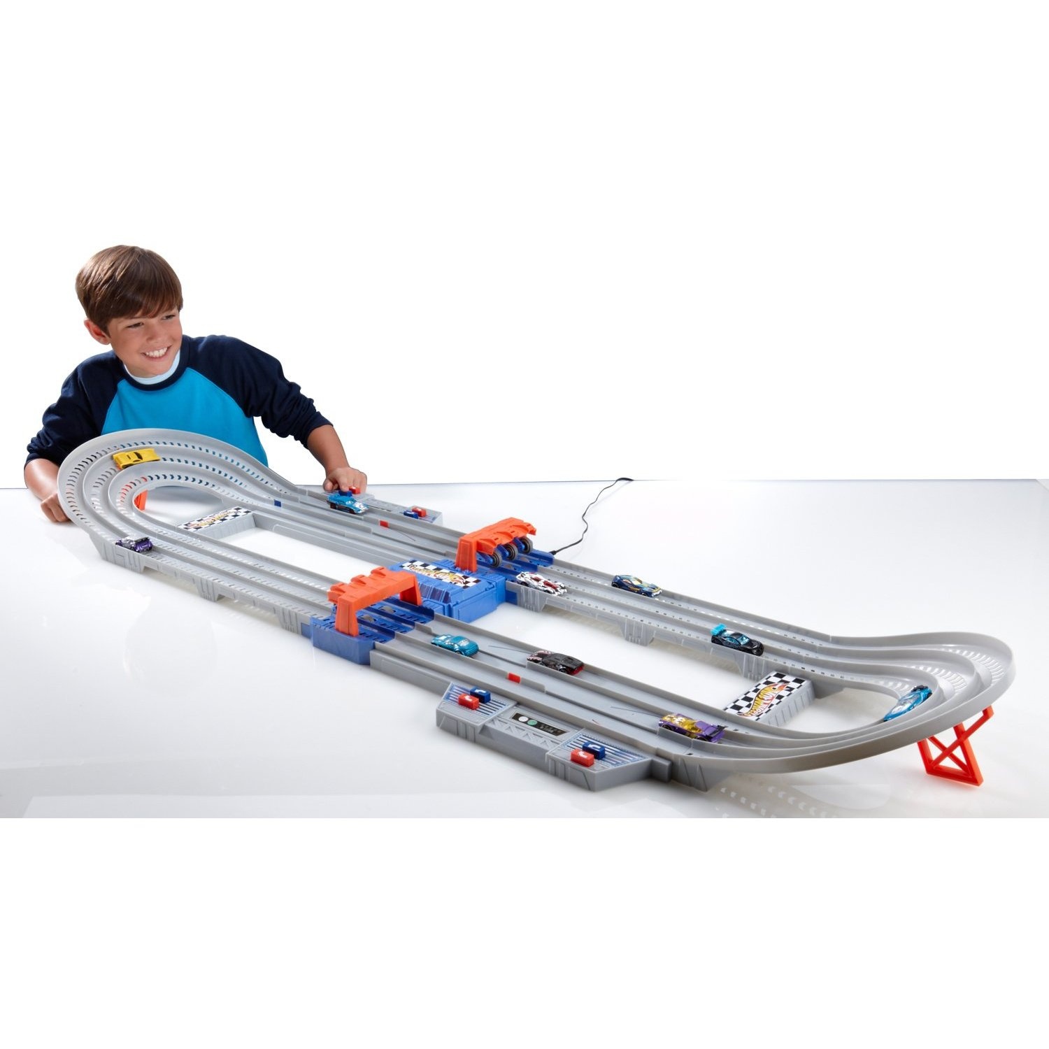 hot wheels 3 lane super speedway