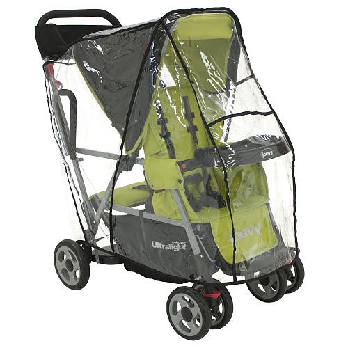 joovy double stroller rain cover