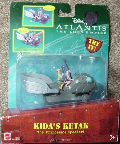 2001 Mcdonalds Atlantis Princes Kida on Ketak Happy Meal Toy #2 MIP Disney