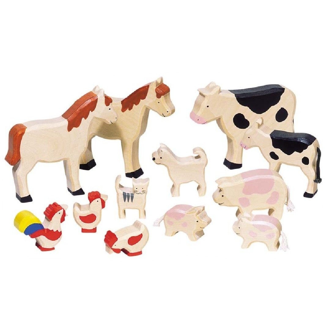 GoKi Wooden Farm Animals by GoKi - Shop 