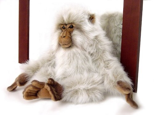 stuffed snow monkey