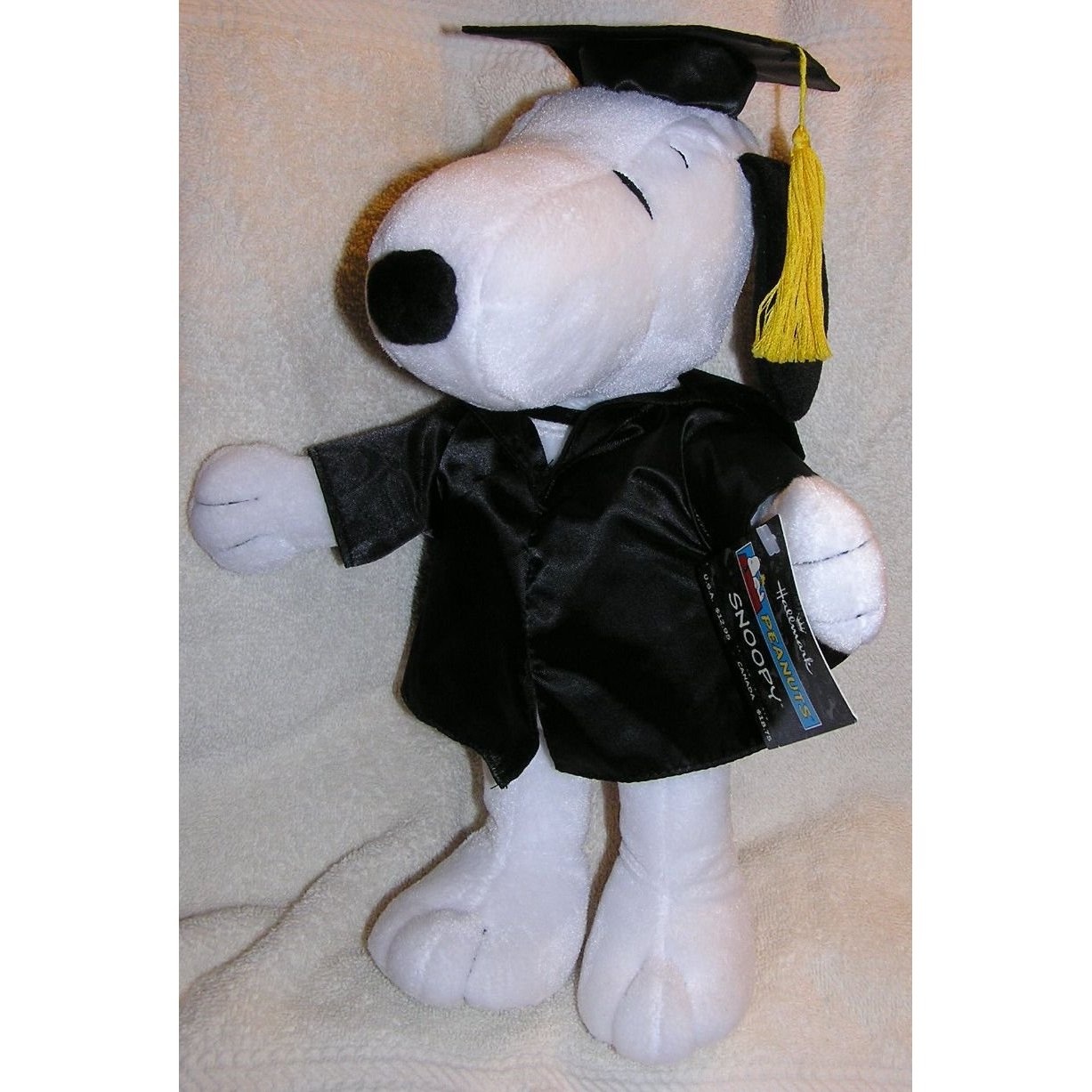 snoopy graduation plush
