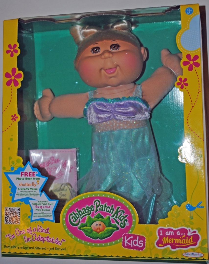 mermaid cabbage patch doll