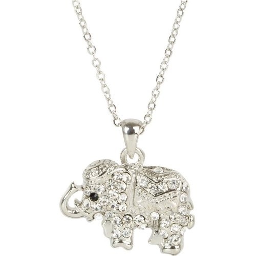Heirloom Finds Sports Silvertone Crystal Enamel Soccer Ball Pendant Necklace