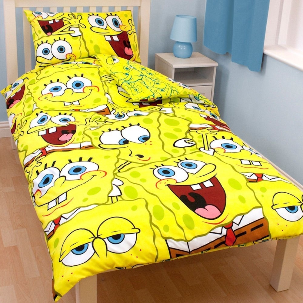 spongebob quilt cover