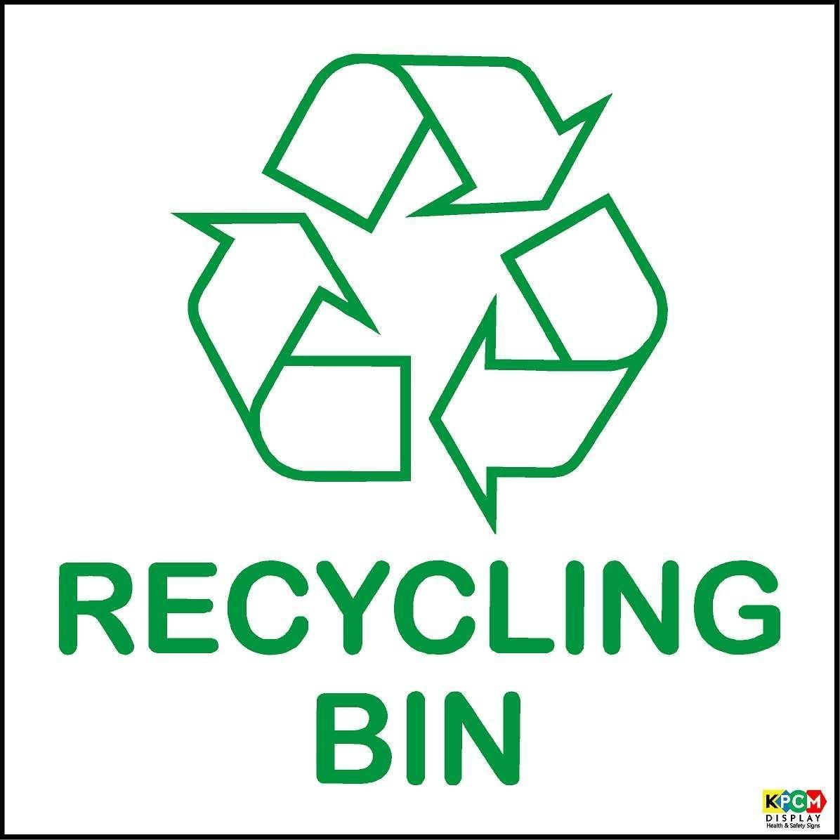 Recycling Point Self Adhesive Sticker Recycling Sign Recycling Point Self Adhesive Sticker Recycling Sign
