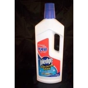 Pledge Klear Multi Surface Wax 750ml Floor Shine By Household