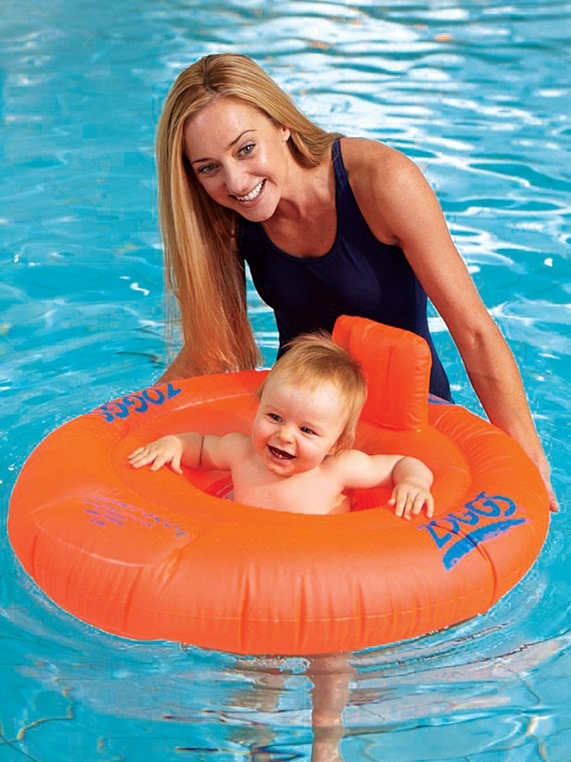 zoggs baby float