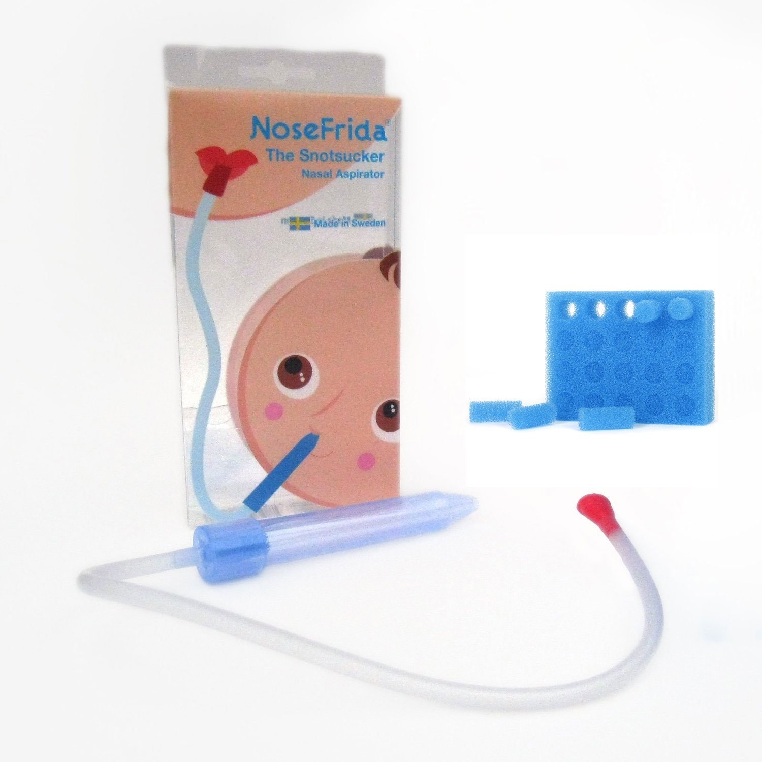 Heallily 100pcs Nasal Aspirator Hygiene Filters for NoseFrida Nose Frida Aspirator Filters Baby Care Accessories