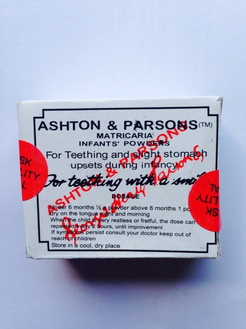 ashton & parsons infants powder