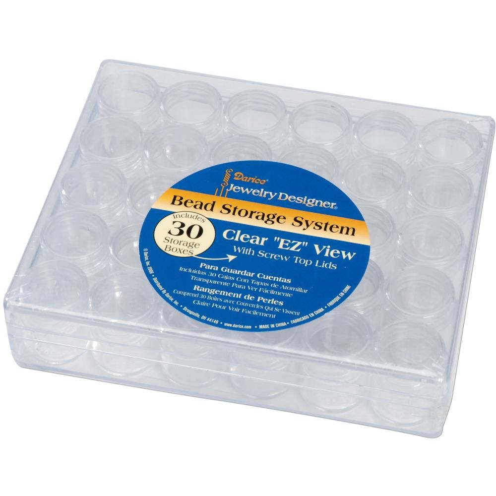 Beading & Jewelry Making Storage Darice JD Bead Storage System w/30