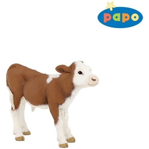 Multicolor 51134 Papo Simmental Calf Figure Multicolor 51134 Papo Simmental Calf Figure