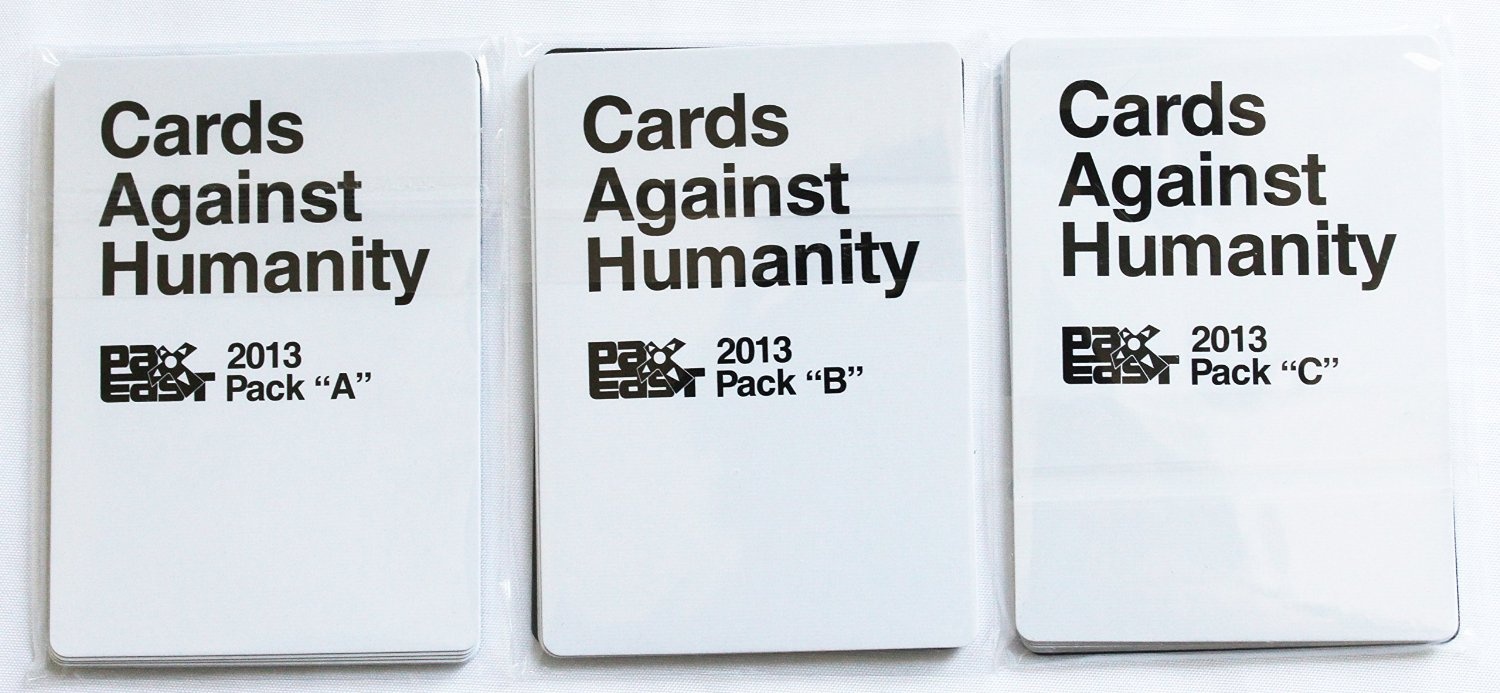 NEW Cards Against Humanity 2013 PAX Prime Promo expansion mtg Sarlaac yoshi iron NEW Cards Against Humanity 2013 PAX Prime Promo expansion mtg Sarlaac yoshi iron