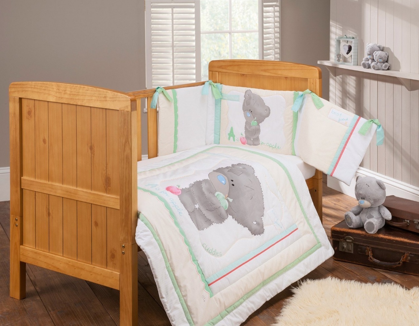 tatty teddy cot bedding