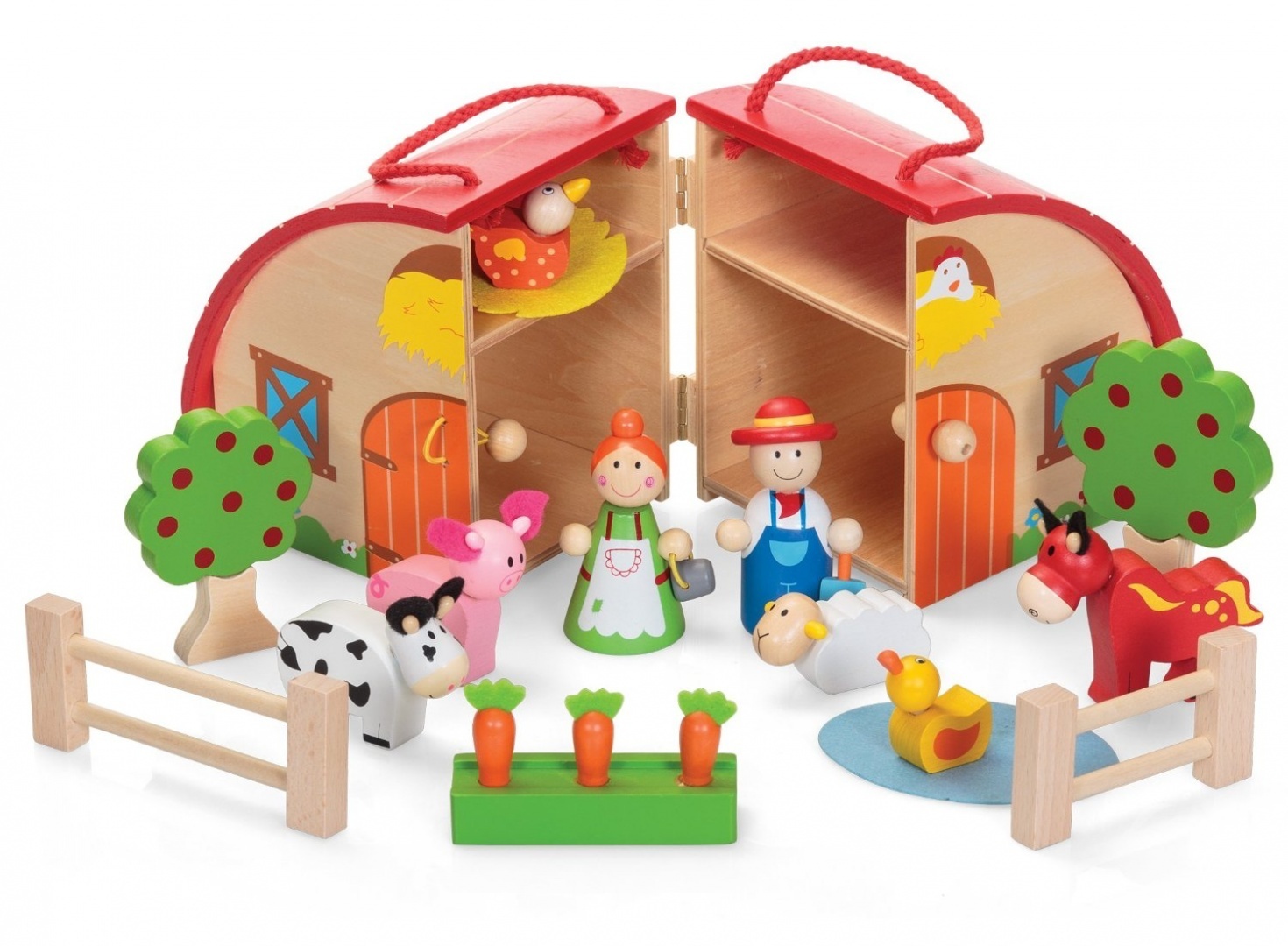 tobar wooden farm playset