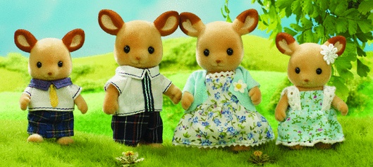 sylvanian families red deer family