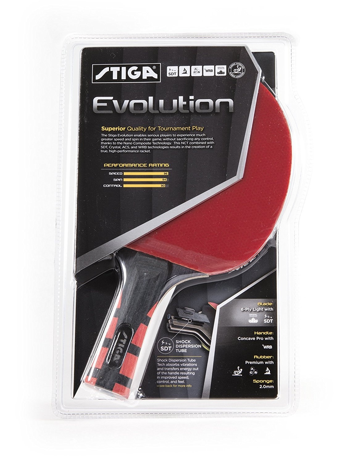 stiga evolution paddle
