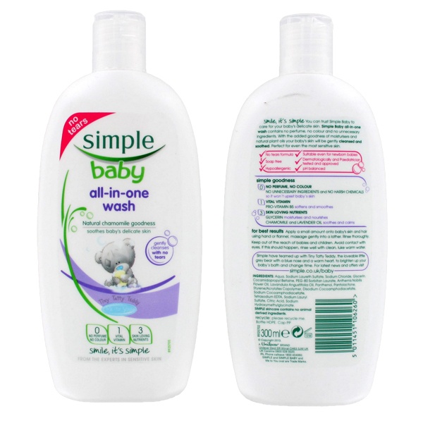 simple all in one wash