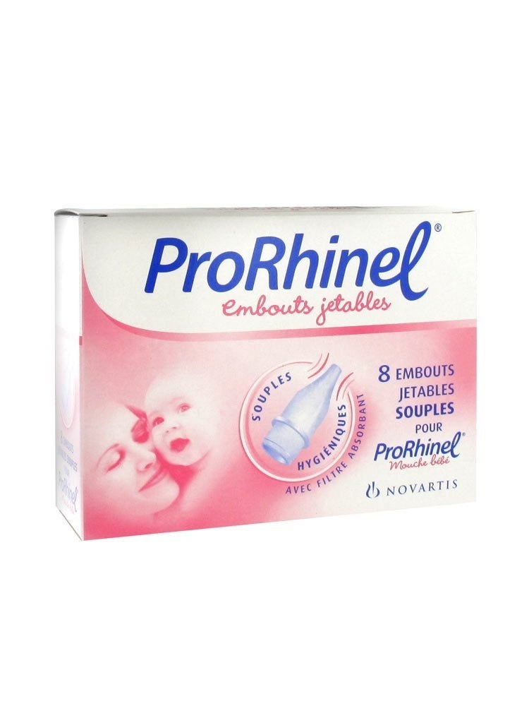 Prorhinel Box Of 8 Flexible Disposable Nozzles For Baby Nose Blower By Novartis Shop Online For Baby In Fiji