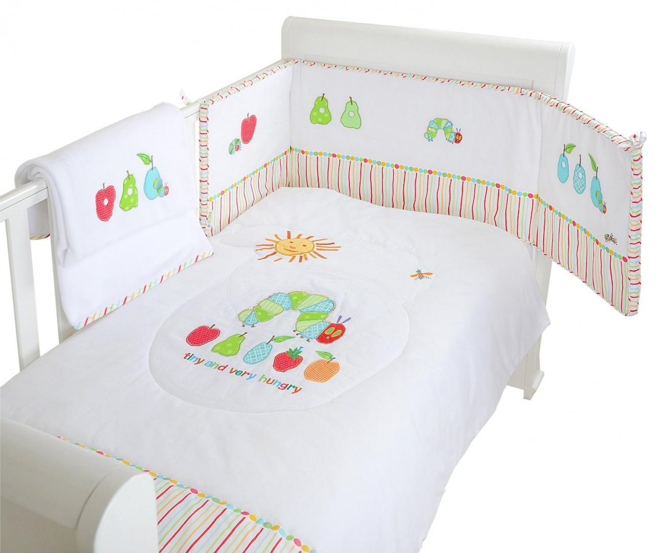 hungry caterpillar cot set