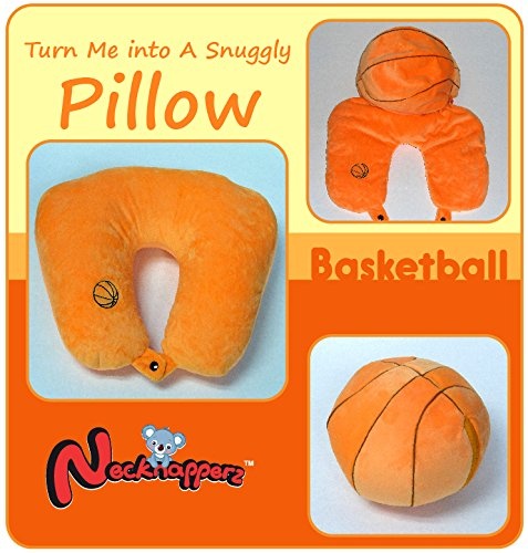 Travel Neck Pillow For Kids 2 In 1 Micro Bead Ultra Plush Stuffed