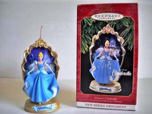 Details about / 1997 Cinderella Enchanted Memories Ornament Disney, Hallmark Keepsake QXD4045