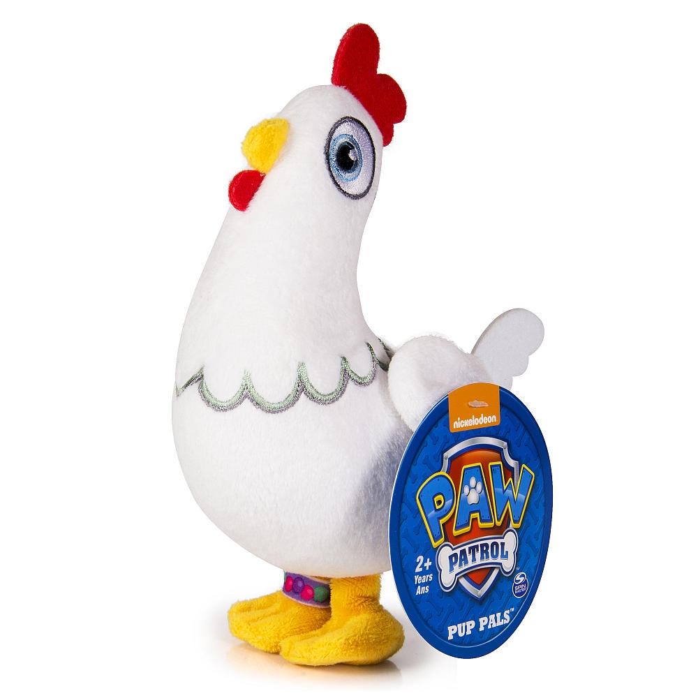 paw patrol chickaletta soft toy