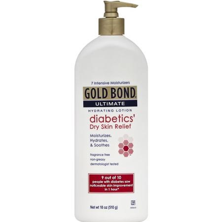 gold bond ultimate hydrating lotion diabetics dry skin relief