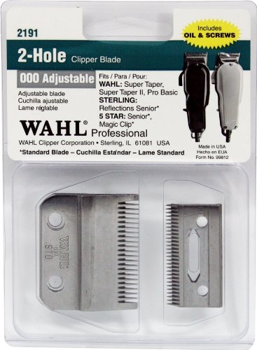 wahl super taper screws