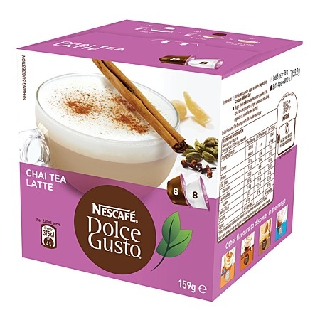 Nescafe Capsules Chai Tea Latte 8 Pack 