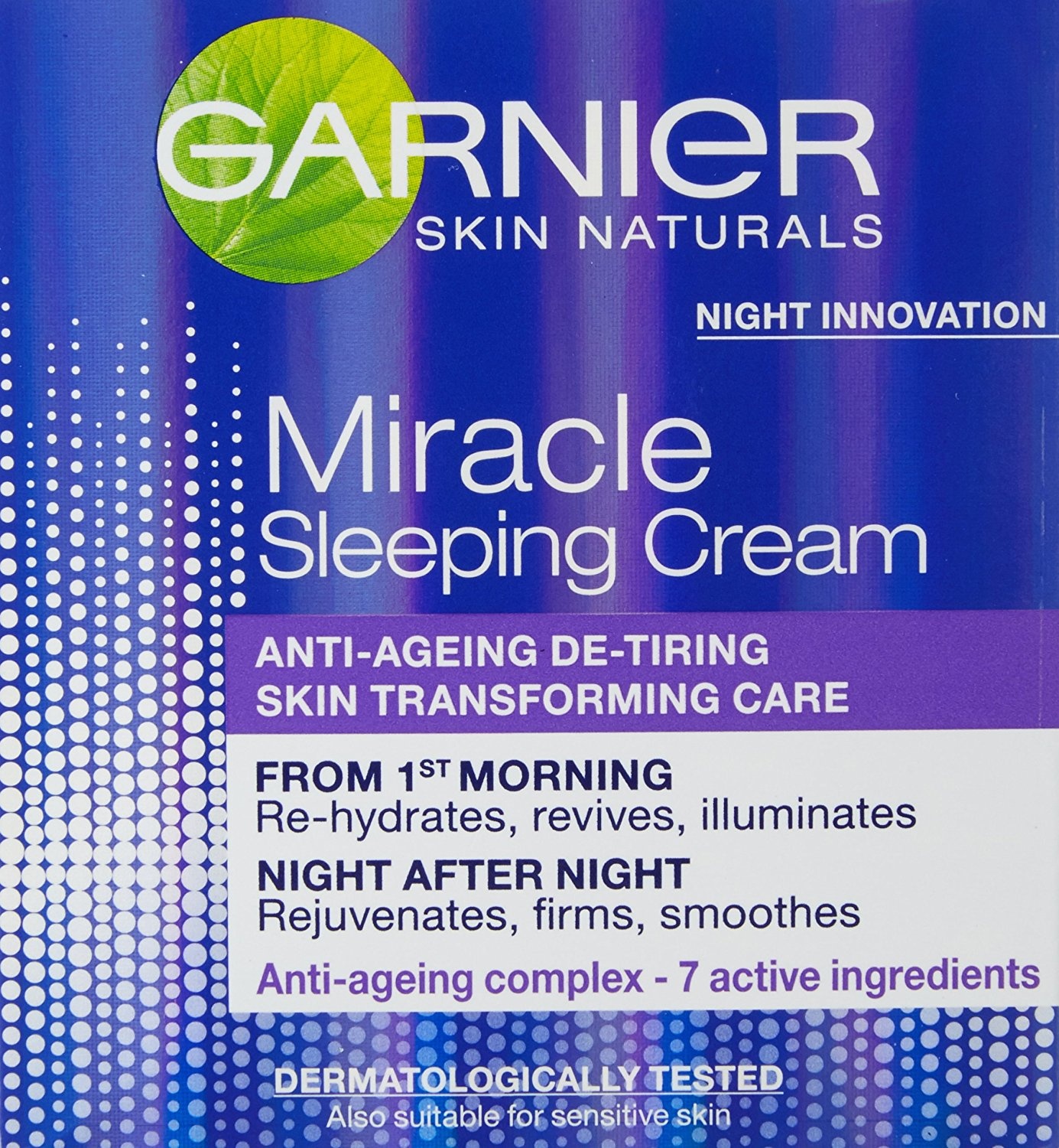 garnier miracle night cream