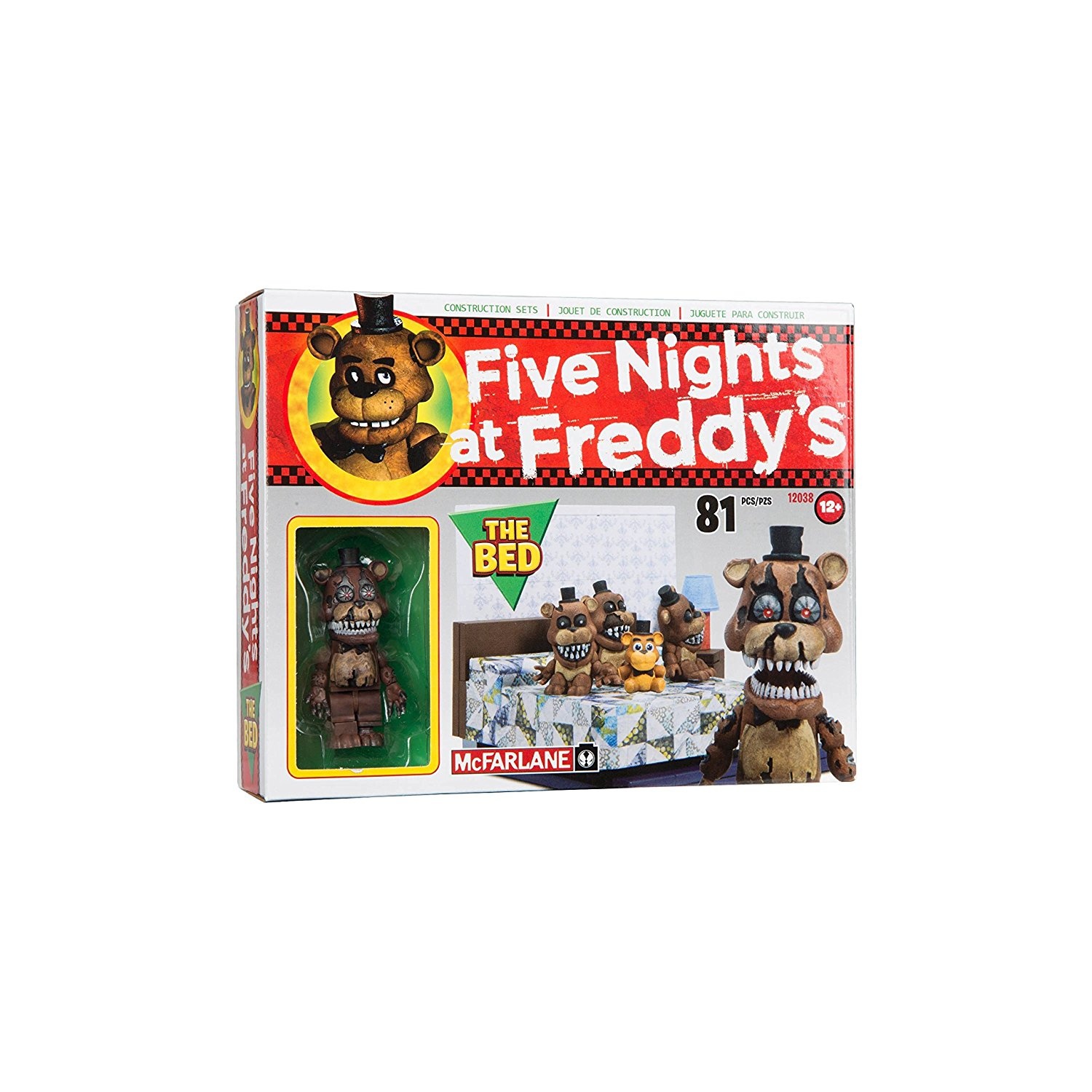 five nights at freddy's the bed construction set