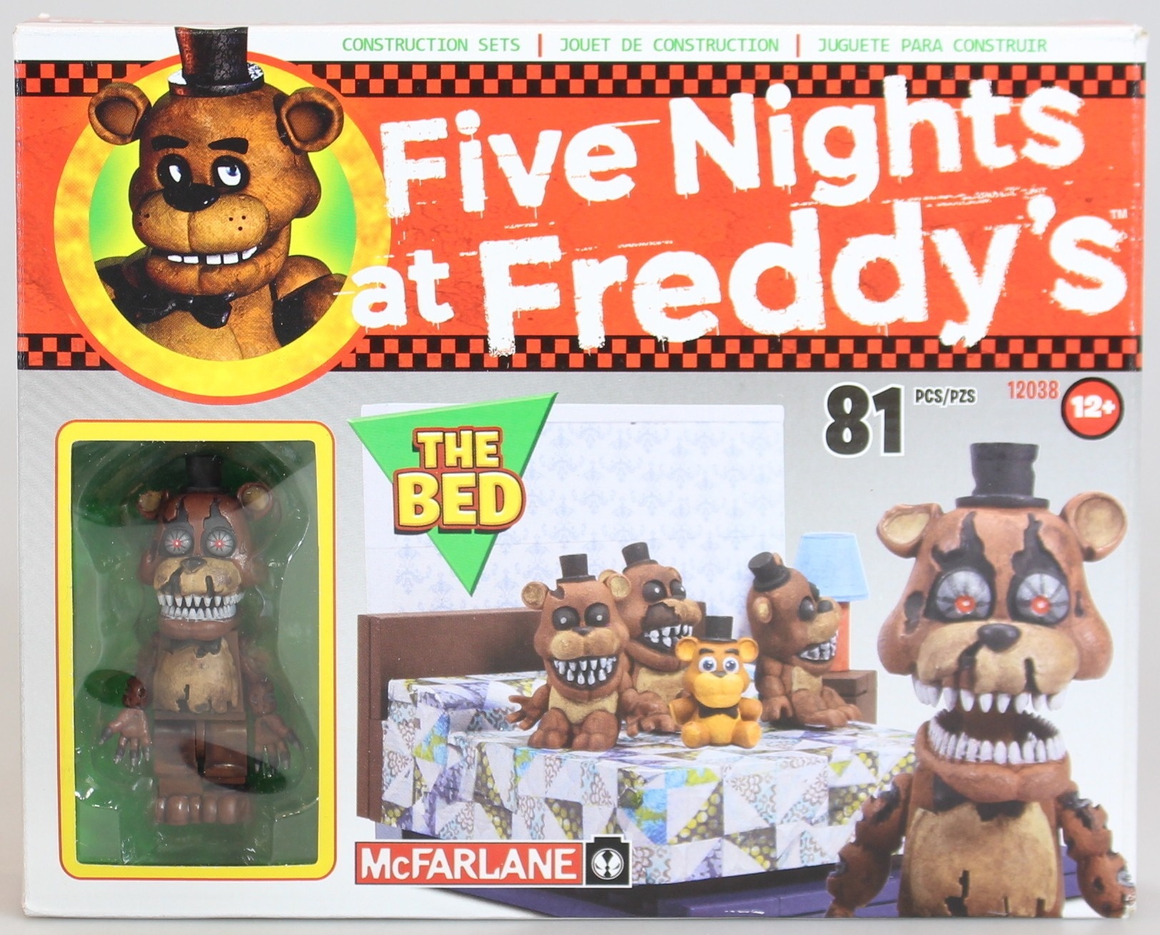 McFarlane Toys Five Nights at Freddys The Bed Construction Set 12038-7
