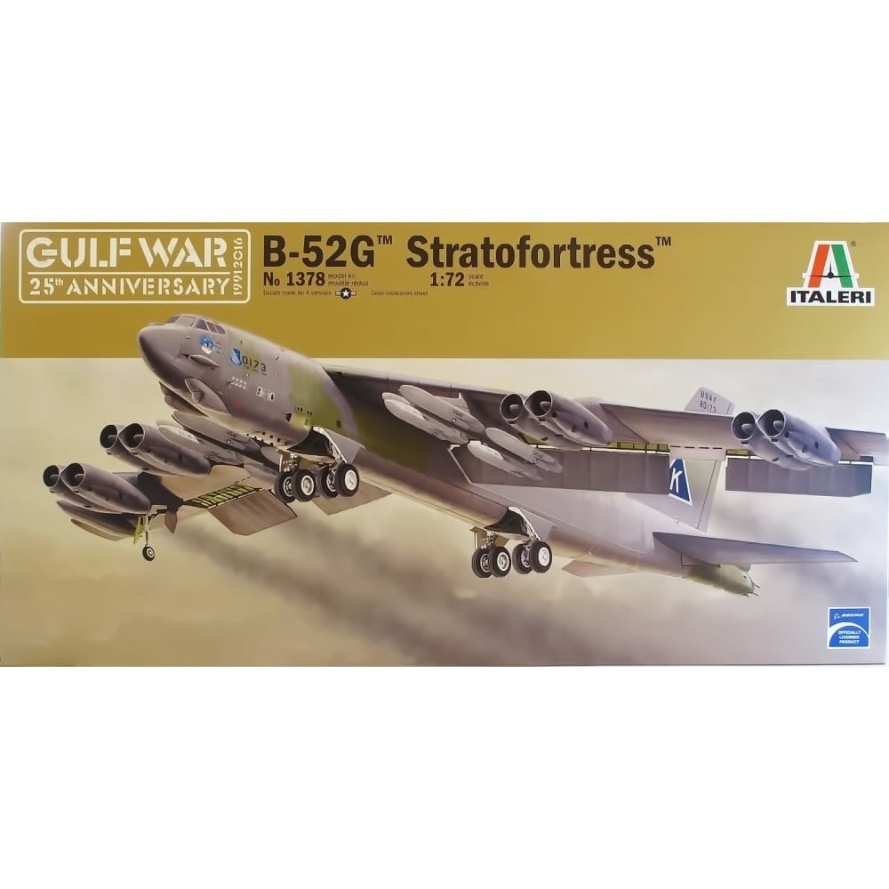 Hobbies Models & Model Kits Grey Italeri ITA1378S 1/72 B52G Strat