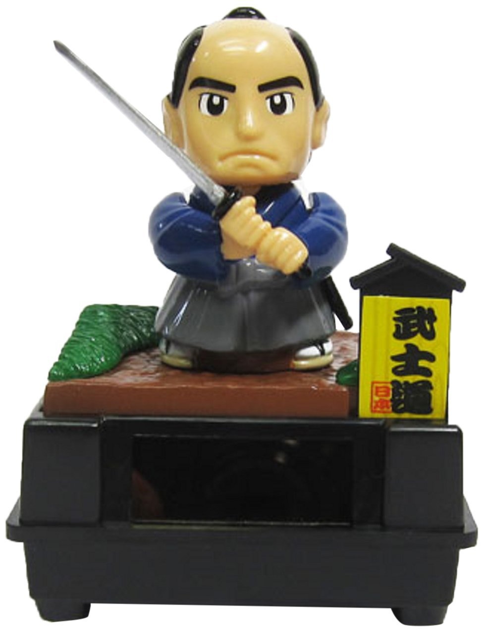 Solar Figurine Japanese Kabuki Sukeroku Actor