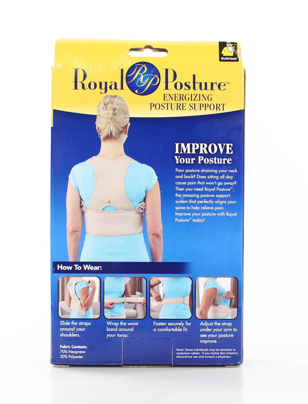 royal posture back support