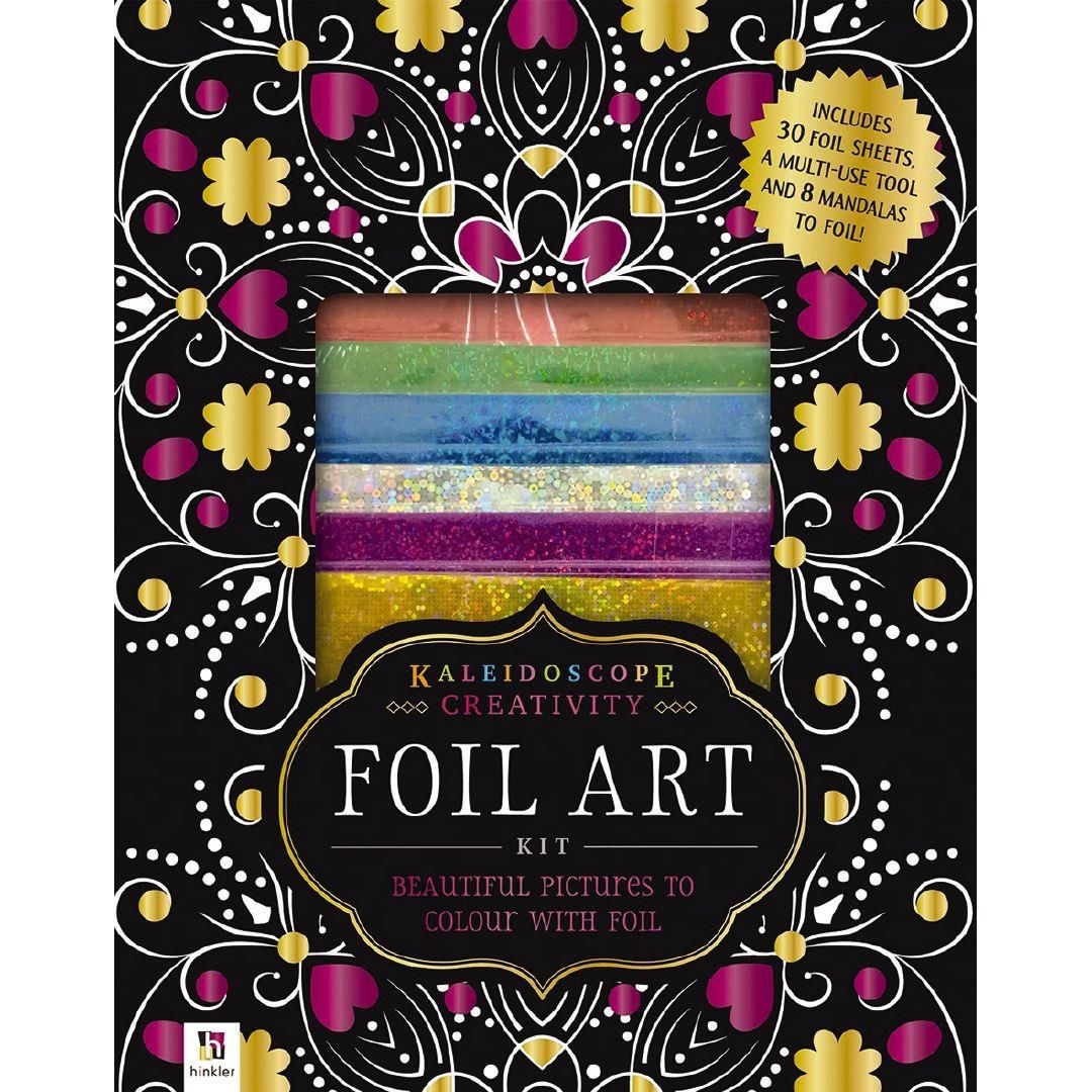 Kaleidoscope Foil-Art Kit by Hinkler 