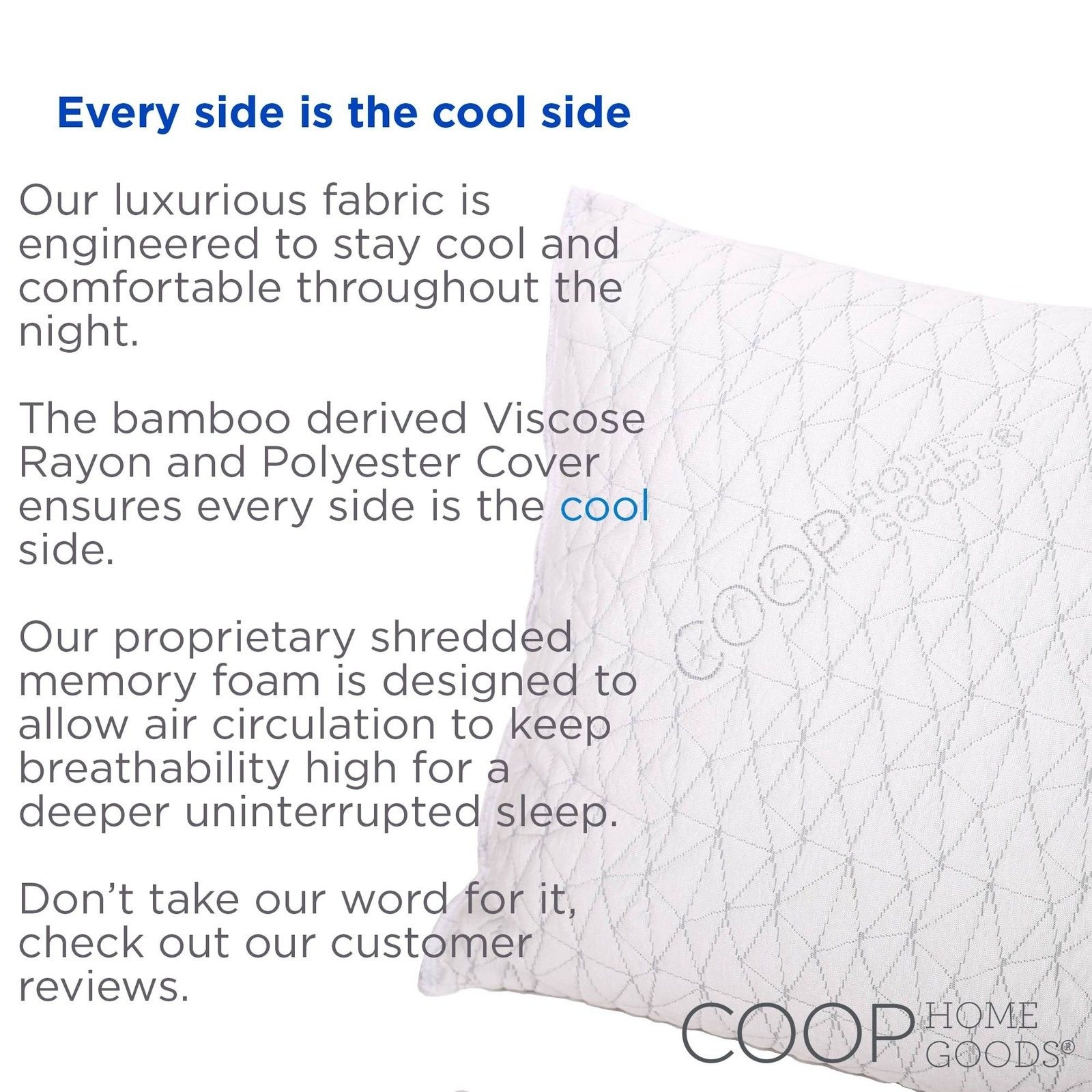 bamboo coop pillow