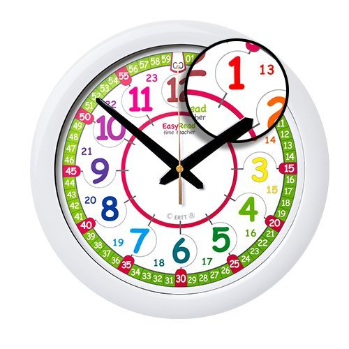 Easyread Time Teacher Children S Wall Clock Showing 12 24 Hour Digital Ti By For Homeware In Germany - 20 Wall Clock With Second Hand Easyread Time Teacher Children S Wall Clock Showing 12 24 Hour Digital Ti By For Homeware In Germany - 20 Wall Clock With Second Hand